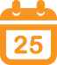 Conference sessions and networking icon